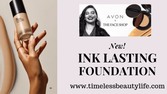 Ink Lasting Foundation - Avon X The Face Shop